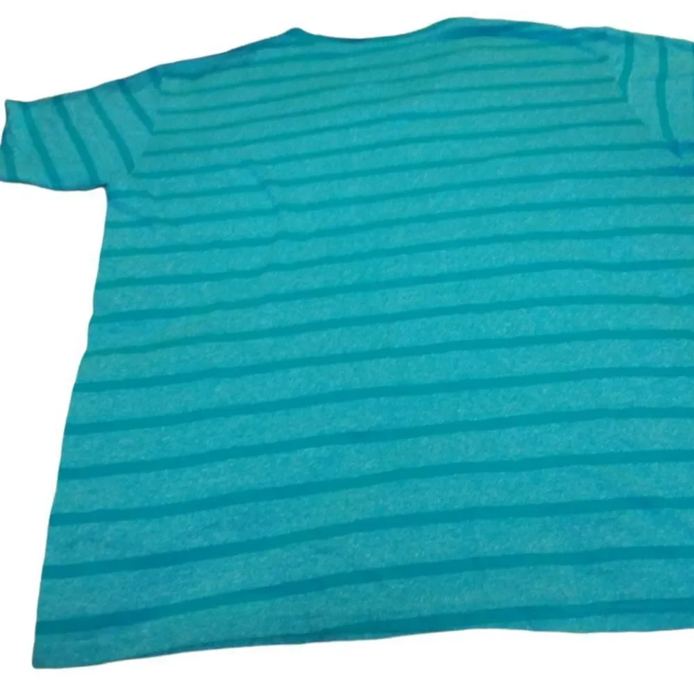 707 Women's Striped V-Neck Unisex Casual Shirt In A Large - Picture 9 of 12